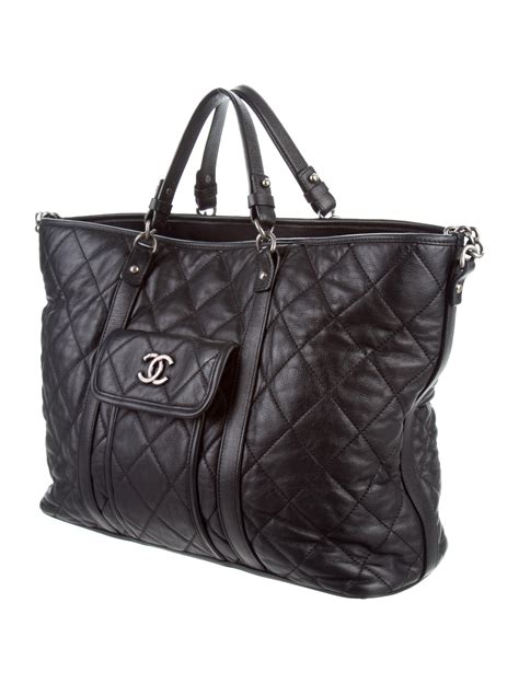 small chanel tote bag|large zipped shopping bag chanel.